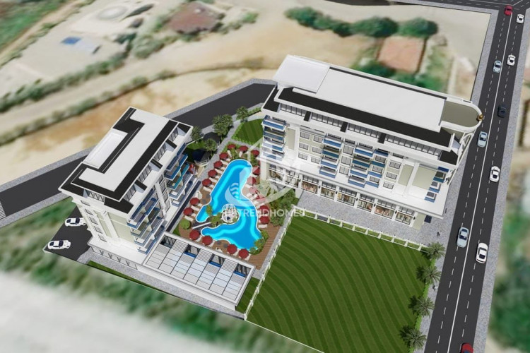 Квартира 1+1 в Каргыджаке, Алания, Турция | STE-43545