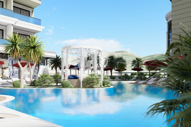 Квартира 1+1 в Каргыджаке, Алания, Турция | STE-43545