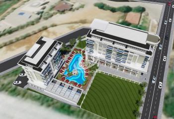 Квартира 1+1 в Каргыджаке, Алания, Турция | STE-43545