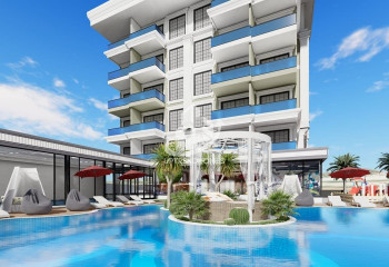 Квартира 1+1 в Каргыджаке, Алания, Турция | STE-43545