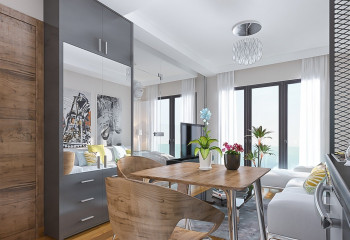 Квартира 1+1 в Стамбуле, Турция | PTE-43071