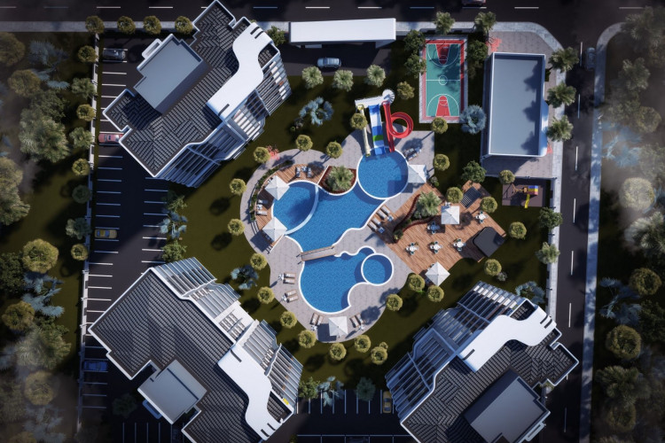 Квартира 1+1 в Аксу, Анталия, Турция | PKK-32739