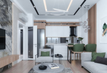 Квартира 1+1 в Аксу, Анталия, Турция | PKK-32739