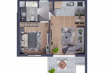 Квартира 1+1 в Аксу, Анталия, Турция | PKK-32739