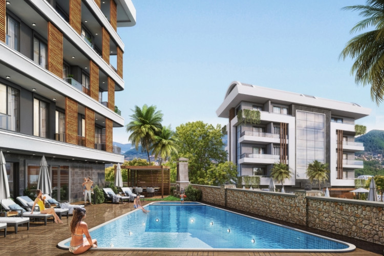 Квартира 1+1 в Алании, Турция | PTE-34690