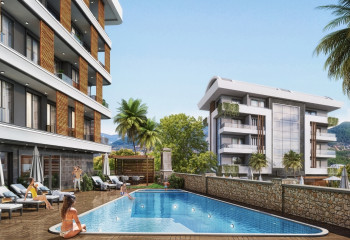 Квартира 1+1 в Алании, Турция | PTE-34690