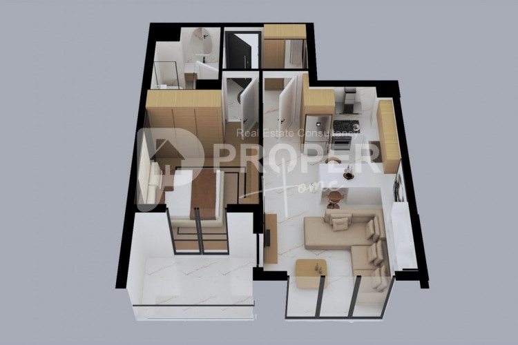 Квартира 2+1 в Алтынташе, Анталия, Турция | PBB-43967