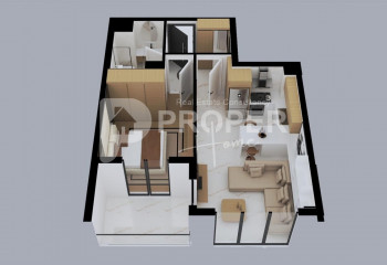 Квартира 2+1 в Алтынташе, Анталия, Турция | PBB-43967