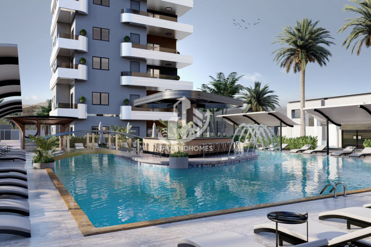 Квартира 1+1 в Махмутларе, Алания, Турция | PTE-33990