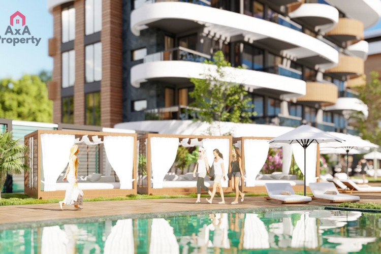 Квартира 1+1 в Кестеле, Алания, Турция | PBB-39024