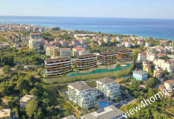 Квартира 1+1 в Алании, Турция