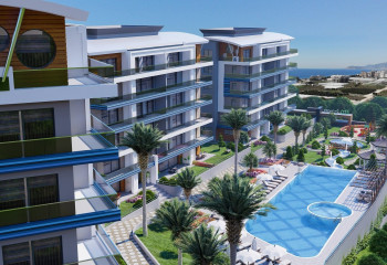 Квартира 1+1 в Алании, Турция | PTE-43120