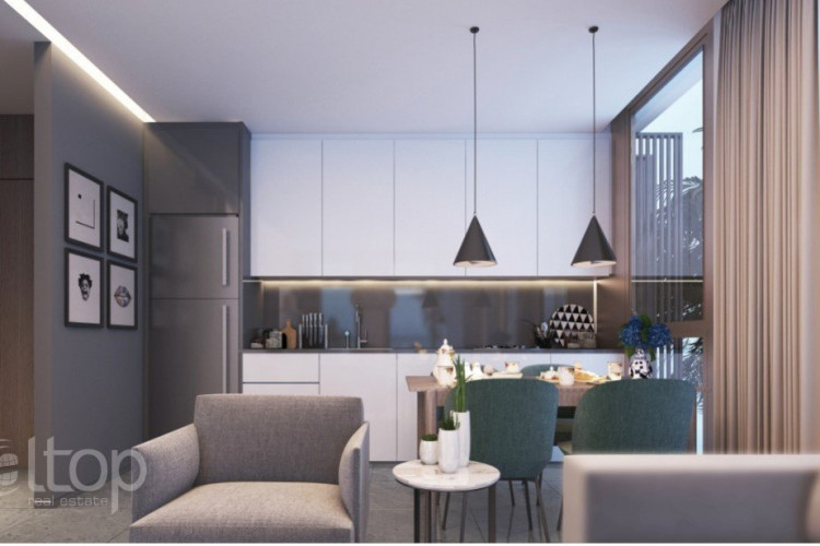 Квартира 1+1 в Алании, Турция | PTE-30013