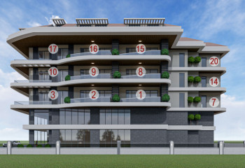 Квартира 5+1 в Кестеле, Алания, Турция | SBB-26005