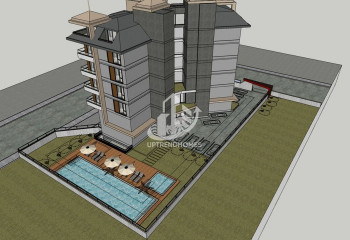 Квартира 1+1 в Каргыджаке, Алания, Турция | PTE-36954