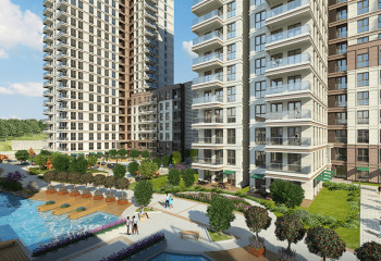 Квартира 1+1 в Башакшехире, Стамбул, Турция | STE-09870