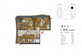 Квартира 2+1 в Газиосманпаше, Стамбул, Турция | PKK-46188