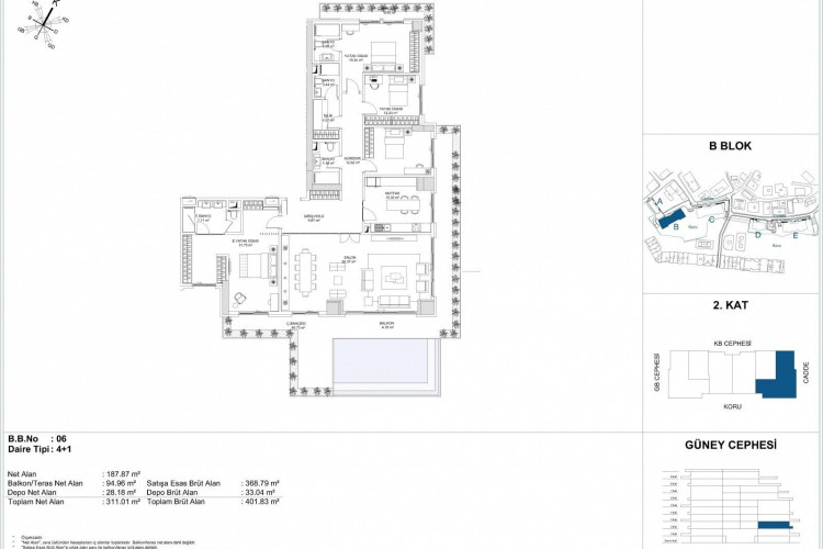 Квартира 4+1 в Шишли, Стамбул, Турция | STE-46429