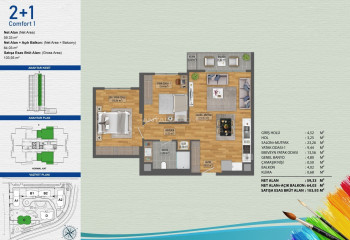 Квартира 2+1 в Авджыларе, Стамбул, Турция | SBB-46504