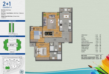 Квартира 2+1 в Авджыларе, Стамбул, Турция | SBB-46504