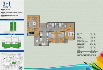 Квартира 3+1 в Авджыларе, Стамбул, Турция | PKK-46505