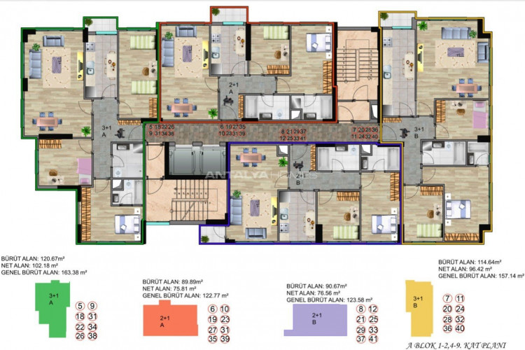 Квартира 2+1 в Кючюкчекмедже, Стамбул, Турция | SBB-46341