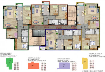 Квартира 3+1 в Кючюкчекмедже, Стамбул, Турция | STE-46342