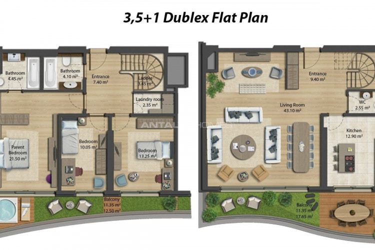 Квартира 4+1 в Бакыркей, Стамбул, Турция | PTE-46080