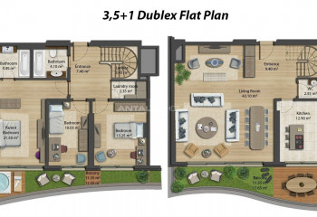 Квартира 4+1 в Бакыркей, Стамбул, Турция | PTE-46080