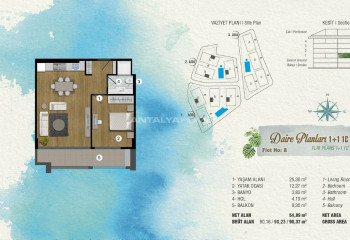 Квартира 2+1 в Сарыере, Стамбул, Турция | PTE-46117