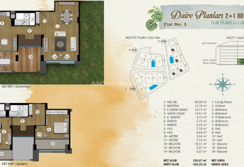 Квартира 2+1 в Сарыере, Стамбул, Турция | PTE-46117