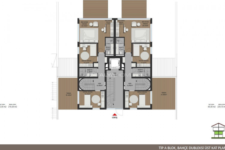 Квартира 4+1 в Сарыере, Стамбул, Турция | PTE-46728