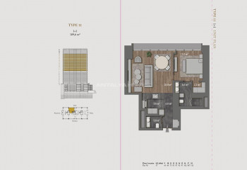 Квартира 2+1 в Шишли, Стамбул, Турция | PTE-46330