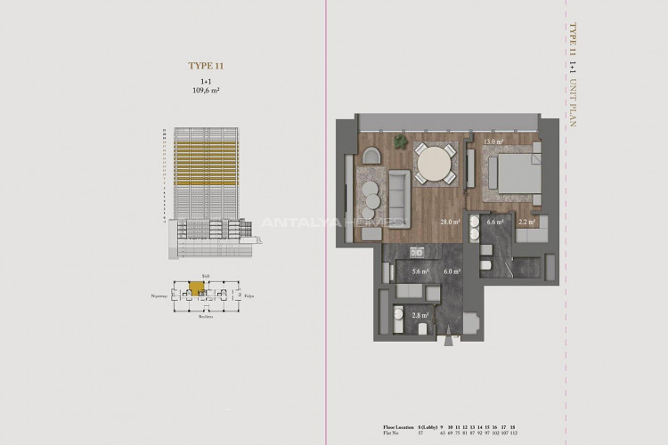 Квартира 1+1 в Шишли, Стамбул, Турция | PBB-46331