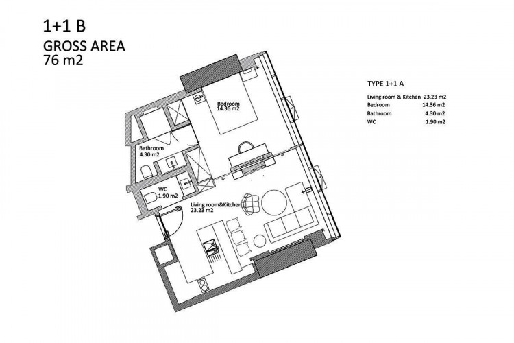 Квартира 2+1 в Багджыларе, Стамбул, Турция | SBB-46185