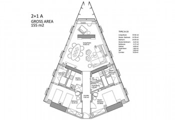 Квартира 2+1 в Багджыларе, Стамбул, Турция | SBB-46185