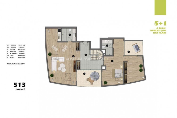 Квартира 4+1 в Ускюдаре, Стамбул, Турция | PBB-46446