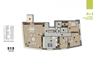 Квартира 4+1 в Ускюдаре, Стамбул, Турция | PBB-46446