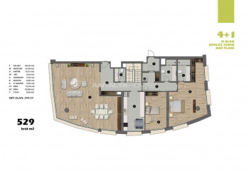 Квартира 4+1 в Ускюдаре, Стамбул, Турция | PBB-46446