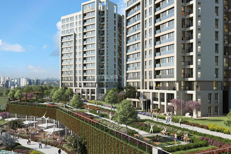 Квартира 1+1 в Башакшехире, Стамбул, Турция | PTE-46110