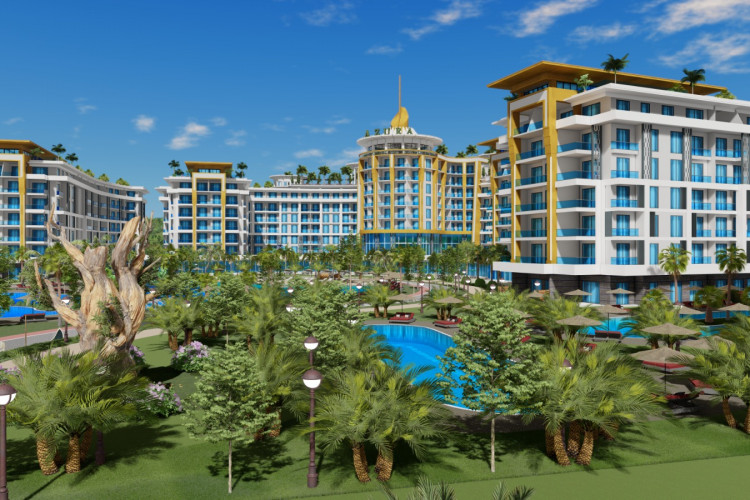 Квартира 1+1 в Тюрклере, Алания, Турция | PBB-37391