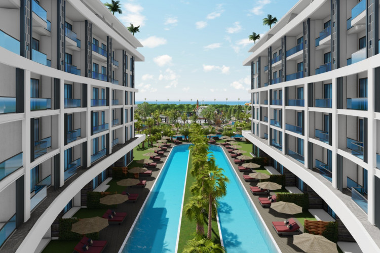 Квартира 1+1 в Тюрклере, Алания, Турция | PBB-37391