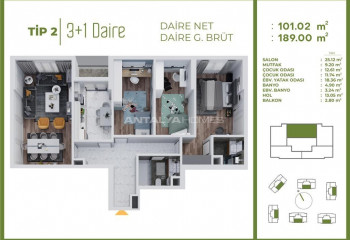 Квартира 2+1 в Багджыларе, Стамбул, Турция | STE-46746