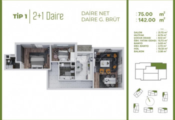 Квартира 3+1 в Багджыларе, Стамбул, Турция | PTE-46747