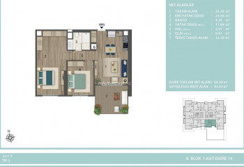 Квартира 4+1 в Авджыларе, Стамбул, Турция | SBB-46624