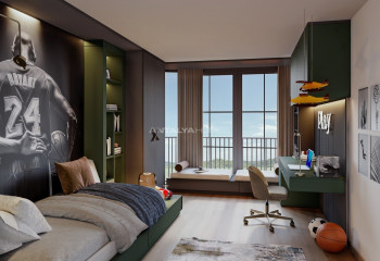 Квартира 4+1 в Кючюкчекмедже, Стамбул, Турция | STE-46633