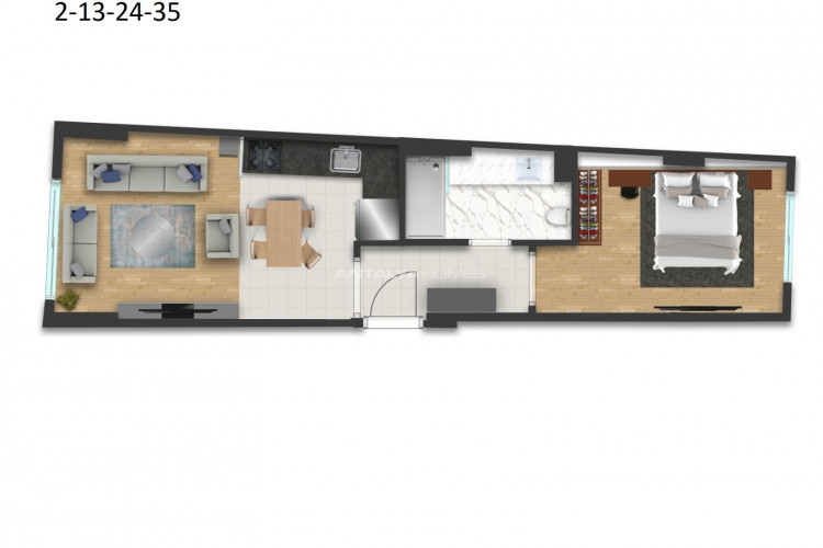 Квартира 2+1 в Шишли, Стамбул, Турция | SBB-46610