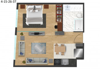 Квартира 2+1 в Шишли, Стамбул, Турция | SBB-46610