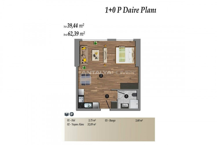 Квартира 4+1 в Кадыкёй, Стамбул, Турция | PBB-46230