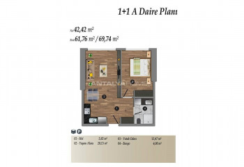 Квартира 4+1 в Кадыкёй, Стамбул, Турция | PBB-46230